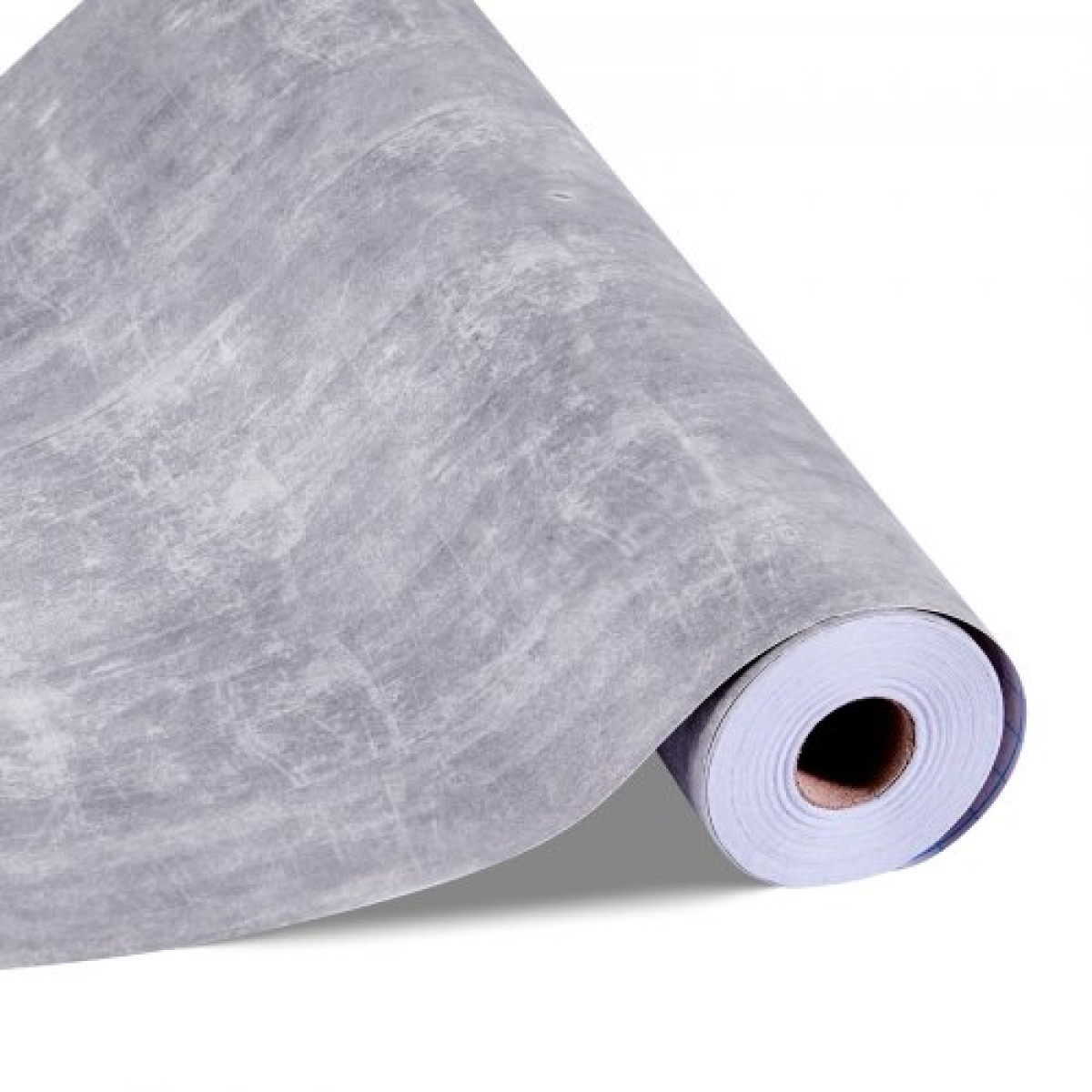 Ταπετσαρία VEVOR Peel and Stick, 40cm x 15m Χαρτί επαφής Waterpoof Αυτοκόλλητο, Εύκολο στο καθάρισμα Διακοσμητικό ρολό τοίχου βινυλίου για υπνοδωμάτιο κουζίνα μπάνιο γραφείου, σκούρο γκρι βιομηχανικό στυλ