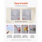 Ταπετσαρία VEVOR Peel and Stick, 40cm x 15m Χαρτί επαφής Waterpoof Αυτοκόλλητο, Εύκολο στο καθάρισμα Διακοσμητικό ρολό τοίχου βινυλίου για υπνοδωμάτιο κουζίνα μπάνιο γραφείου, σκούρο γκρι βιομηχανικό στυλ