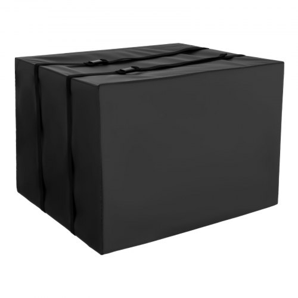 Κάλυμμα κλιματιστικού VEVOR, 530 x 400 x 380 mm κάλυμμα εναλλασσόμενου ρεύματος για μονάδα κλιματισμού, διπλής στρώσης, αδιάβροχο πολυεστερικό ύφασμα, ρυθμιζόμενος ιμάντας ώμου, γενικό μέγεθος για εξωτερικούς χώρους