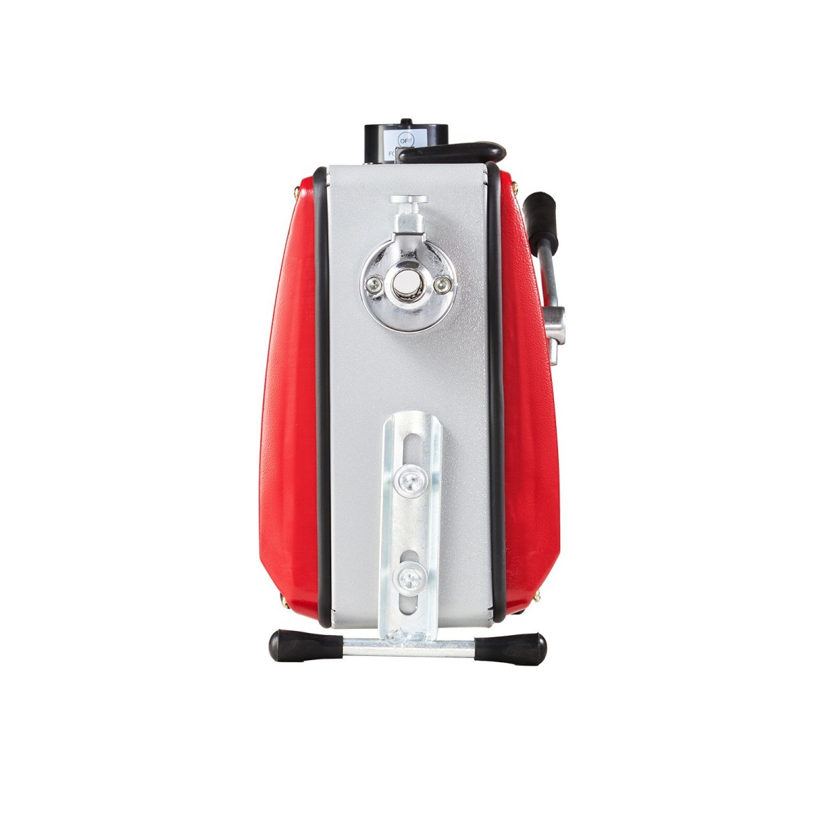 VEVOR Drain Cleaner Machine, 390W 1400RPM Electric Pipe Drain Cleaning Machine Sewer Snake with 12m x 16mm, 4.5m x 16mm & 8m x 9.5mm Steel Spring Cable and 6 Cutters, Fit 50-110 Pipes Dima