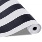 Ταπετσαρία VEVOR Peel and Stick, 45cm x 15m Χαρτί Επαφής Μαύρο Λευκό Μοντέρνο Γεωμετρικό Αδιάβροχο Αυτοκόλλητο, Εύκολο Καθαρισμός Τοίχου Διακοσμητικό Ρολό Βινυλίου για Υπνοδωμάτιο Κουζίνα Γραφείο Μπάνιο