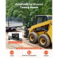 Πιρούνια παλετών VEVOR Skid Steer, ονομαστική χωρητικότητα 1814 kg, Εξάρτημα πλαισίου από πιρούνια παλέτας με λεπίδες περονοφόρου περονοφόρου περονοφόρου παλέτας 122 cm, δέκτης κοτσαδόρου 50,8 mm και μανίκια λόγχης, προσαρμοσμένη για ολισθητήρες, τρακτέρ