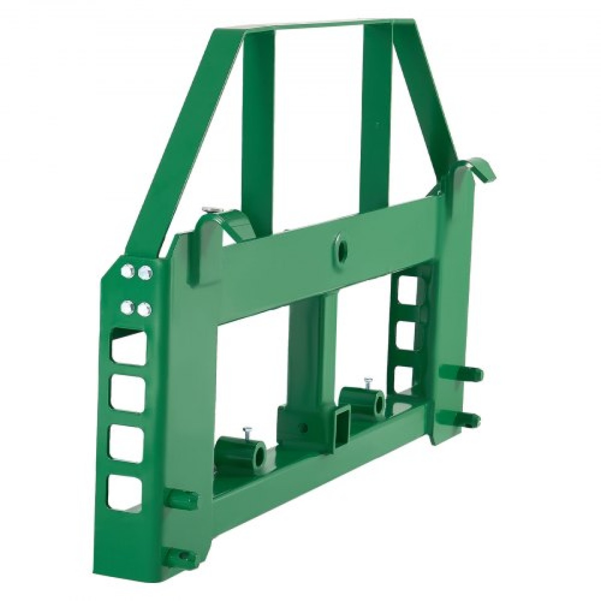 Πλαίσιο παλέτας Skid Steer VEVOR, 1814 kg Ονομαστική χωρητικότητα φόρτωσης, 115 cm Προσαρτήματα πλαισίου από πιρούνι παλέτας με δέκτη κοτσαδόρου 50,8 mm και μανίκια λόγχης, Ταιριάζει σε βάση γρήγορης σύνδεσης John Deere Loaders, Μόνο πλαίσιο