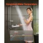 Θερμοστατική βαλβίδα ντους VEVOR, 38℃ Θερμοστατική βαλβίδα ντους με ασφάλεια, βρύσες ντους ζεστού κρύου νερού Βαλβίδες ελέγχου θερμοκρασίας για μπάνιο, RV, ξενοδοχείο, δύο οπές & ασημί χρώμιο