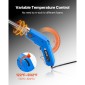 VEVOR Hot Knife Foam Cutter, Ηλεκτρικό εργαλείο κοπής αφρού 200W, 50℃ - 500℃ Ρυθμιζόμενο κόφτη από φελιζόλ με λεπίδες κοπής 150mm & 200mm για σανίδα KT, Πολυαιθυλένιο, Σφουγγάρι, Καουτσούκ - Περιλαμβάνεται κιβώτιο εργαλείων