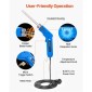 VEVOR Hot Knife Foam Cutter, Ηλεκτρικό εργαλείο κοπής αφρού 200W, 50℃ - 500℃ Ρυθμιζόμενο κόφτη από φελιζόλ με λεπίδες κοπής 150mm & 200mm για σανίδα KT, Πολυαιθυλένιο, Σφουγγάρι, Καουτσούκ - Περιλαμβάνεται κιβώτιο εργαλείων