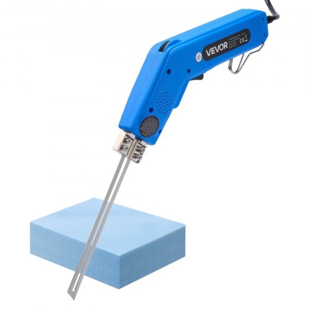VEVOR Hot Knife Foam Cutter, Ηλεκτρικό εργαλείο κοπής αφρού 200W, 50℃ - 500℃ Ρυθμιζόμενο κόφτη από φελιζόλ με λεπίδες κοπής 150mm & 200mm για σανίδα KT, Πολυαιθυλένιο, Σφουγγάρι, Καουτσούκ - Περιλαμβάνεται κιβώτιο εργαλείων