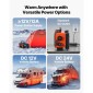 VEVOR Diesel Heater, 5-8KW, DC 12V/24V, All in One Φορητός αερόθερμος ντίζελ με τηλεχειριστήριο και οθόνη LCD, γρήγορη θέρμανση χαμηλού θορύβου, δεξαμενή καυσίμου 4,5 L για φορτηγά, φορτηγά, RV, τροχόσπιτα και γκαράζ