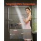 VEVOR Thermostatic Baucet Valve, 38℃ Secure Lock Thermostatic Valve Shower Kit Trim Kit, ζεστό κρύο νερό ντους βαλβίδες ελέγχου θερμοκρασίας με ηλεκτροφορητική επίστρωση για μπάνιο, RV