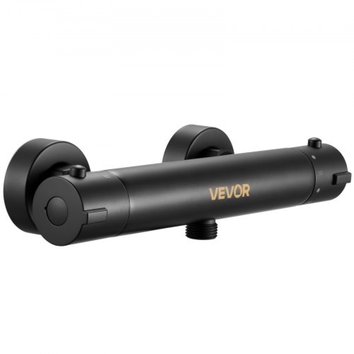 VEVOR Thermostatic Baucet Valve, 38℃ Secure Lock Thermostatic Valve Shower Kit Trim Kit, ζεστό κρύο νερό ντους βαλβίδες ελέγχου θερμοκρασίας με ηλεκτροφορητική επίστρωση για μπάνιο, RV