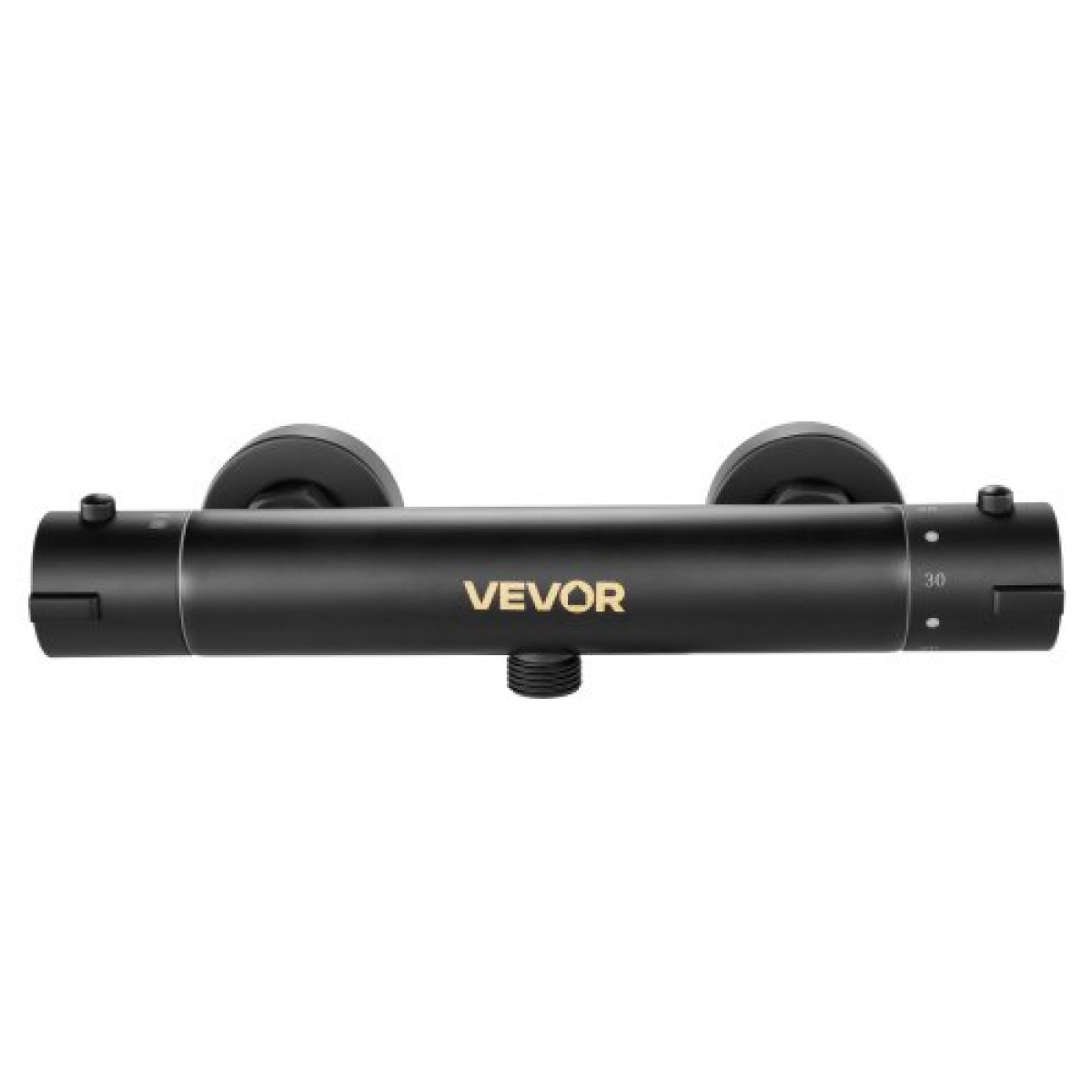VEVOR Thermostatic Baucet Valve, 38℃ Secure Lock Thermostatic Valve Shower Kit Trim Kit, ζεστό κρύο νερό ντους βαλβίδες ελέγχου θερμοκρασίας με ηλεκτροφορητική επίστρωση για μπάνιο, RV