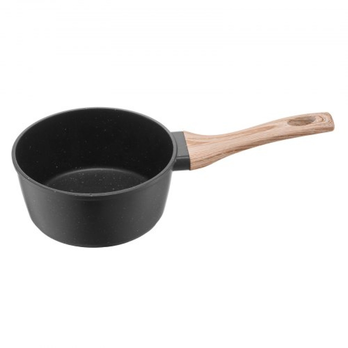 Κατσαρόλα VEVOR 1.5 QT, Αντικολλητικό τηγάνι με γυάλινο καπάκι, Σάλτσα πολλαπλών χρήσεων με αποσπώμενο χερούλι, κατσαρόλα μικρή κουζίνα κουζίνας με επικάλυψη, συμβατό με επαγωγή, μαύρο