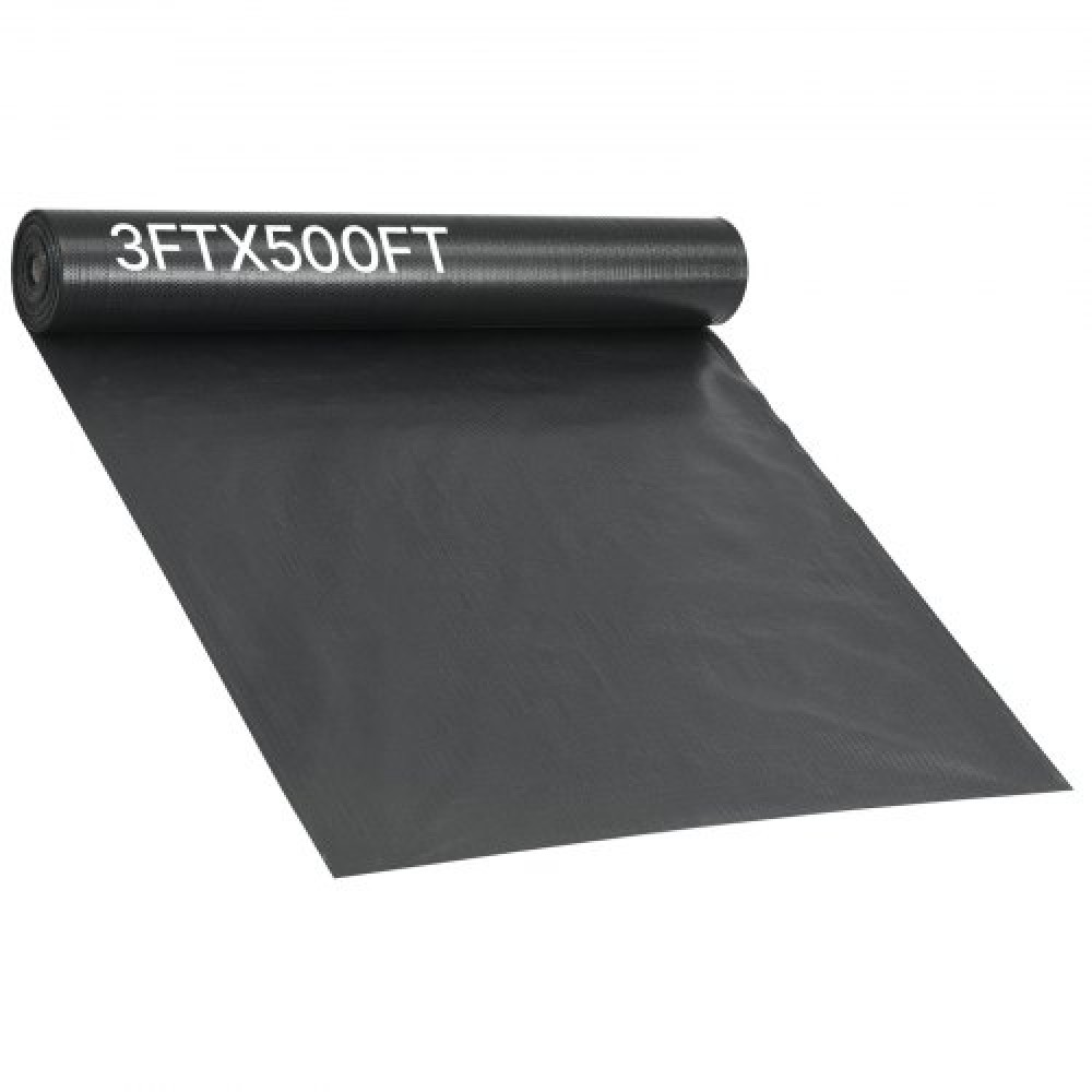 Ρολό από ύφασμα VEVOR Silt Fence, 0,91 x 152,4 m Περίφραξη ελέγχου διάβρωσης, σκληρά υφάσματα πολυπροπυλενίου βιομηχανικής ποιότητας για κατακράτηση ιζημάτων, προσωρινό ύφασμα για εργοτάξια