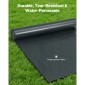 Ρολό από ύφασμα VEVOR Silt Fence, 0,91 x 152,4 m Περίφραξη ελέγχου διάβρωσης, σκληρά υφάσματα πολυπροπυλενίου βιομηχανικής ποιότητας για κατακράτηση ιζημάτων, προσωρινό ύφασμα για εργοτάξια
