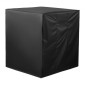 Κάλυμμα κλιματιστικού VEVOR, 960 x 960 x 1010 mm Κάλυμμα εναλλασσόμενου ρεύματος για μονάδα κλιματισμού, τριών στρωμάτων, αδιάβροχο πολυεστερικό ύφασμα, αερισμός πλέγματος, Universal Defender για εξωτερική εξωτερική μονάδα AC, Μαύρο