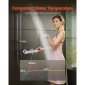 Θερμοστατική βαλβίδα ντους VEVOR, 38℃ Θερμοστατική βαλβίδα ανάμιξης ασφαλούς κλειδώματος, βαλβίδες ελέγχου θερμοκρασίας βρύσης ντους ζεστού κρύου νερού με σταθερή θερμοκρασία νερού για μπάνιο, RV, Camper
