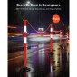 VEVOR 4 Pack Traffic Delineator Posts, 871 mm Traffic Safety Cones με σταθμισμένη βάση, αντανακλαστικές λωρίδες και αλυσίδα, στύλοι οριοθέτησης βαρέως τύπου για εργοτάξιο, χώρος στάθμευσης, έλεγχος πλήθους, κόκκινο