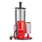 VEVOR Air Hydraulic Bottle Jack, χωρητικότητα φορτίου 20 τόννων, εύρος ανύψωσης 260-495 mm, πνευματικός/χειροκίνητος συγκολλημένος γρύλος φιάλης βαρέως τύπου με αντλία για αυτοκίνητο, Pickup, Truck, RV, SUV, Auto Repair, House Lift, Κόκκινο