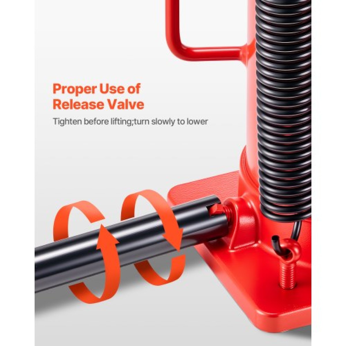 VEVOR Air Hydraulic Bottle Jack, χωρητικότητα φορτίου 20 τόννων, εύρος ανύψωσης 260-495 mm, πνευματικός/χειροκίνητος συγκολλημένος γρύλος φιάλης βαρέως τύπου με αντλία για αυτοκίνητο, Pickup, Truck, RV, SUV, Auto Repair, House Lift, Κόκκινο