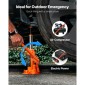 VEVOR Hydraulic Bottle Jack, χωρητικότητα φορτίου 6 τόννων, εύρος ανύψωσης 195-375 mm, βαρέως τύπου υδραυλική συγκολλημένη υποδοχή μπουκαλιών για αυτοκίνητο, SUV, Pickup, Auto Repair, House Lift and Agricultural Equipment, Πορτοκαλί