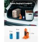 VEVOR Hydraulic Bottle Jack, χωρητικότητα φορτίου 6 τόννων, εύρος ανύψωσης 195-375 mm, βαρέως τύπου υδραυλική συγκολλημένη υποδοχή μπουκαλιών για αυτοκίνητο, SUV, Pickup, Auto Repair, House Lift and Agricultural Equipment, Πορτοκαλί