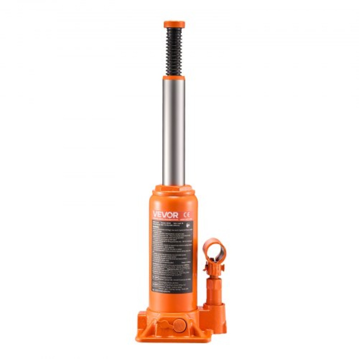 VEVOR Hydraulic Bottle Jack, χωρητικότητα φορτίου 6 τόννων, εύρος ανύψωσης 195-375 mm, βαρέως τύπου υδραυλική συγκολλημένη υποδοχή μπουκαλιών για αυτοκίνητο, SUV, Pickup, Auto Repair, House Lift and Agricultural Equipment, Πορτοκαλί