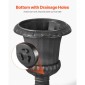 VEVOR Plastic Urn Planters, 25 x 42 cm, 2 Pack Μαύρες Κλασικές Γλάστρες Ζαρντινιέρες Μπροστινής Βεράντας, Εσωτερικό & Εξωτερικό Βάζο για Γάμο, Πάρτι, Εκδήλωση, Σπίτι, Σκηνή, Κήπο, Μπαλκόνι, Διακόσμηση βεράντας