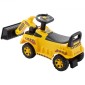 VEVOR Ride On Toddler Car, Ride on Excavator Car για νήπιο 19 έως 36 μηνών, Παιχνίδι εκσκαφέα εκσκαφέας μπουλντόζας με χώρο αποθήκευσης και μουσική κάτω από το κάθισμα, χωρητικότητα 25 κιλών, περιπατητής από τα πόδια μέχρι το πάτωμα για παιδιά, κίτρινο