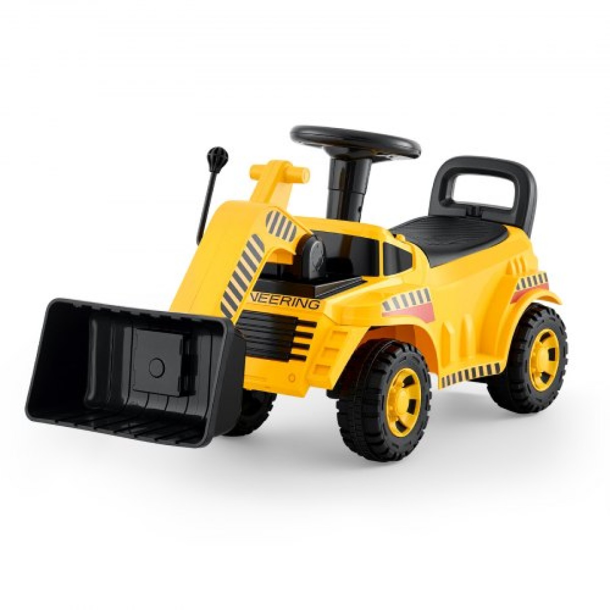 VEVOR Ride On Toddler Car, Ride on Excavator Car για νήπιο 19 έως 36 μηνών, Παιχνίδι εκσκαφέα εκσκαφέας μπουλντόζας με χώρο αποθήκευσης και μουσική κάτω από το κάθισμα, χωρητικότητα 25 κιλών, περιπατητής από τα πόδια μέχρι το πάτωμα για παιδιά, κίτρινο