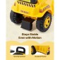VEVOR Ride On Toddler Car, Ride on Excavator Car για νήπιο 19 έως 36 μηνών, Παιχνίδι εκσκαφέα εκσκαφέας μπουλντόζας με χώρο αποθήκευσης και μουσική κάτω από το κάθισμα, χωρητικότητα 25 κιλών, περιπατητής από τα πόδια μέχρι το πάτωμα για παιδιά, κίτρινο