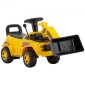 VEVOR Ride On Toddler Car, Ride on Excavator Car για νήπιο 19 έως 36 μηνών, Παιχνίδι εκσκαφέα εκσκαφέας μπουλντόζας με χώρο αποθήκευσης και μουσική κάτω από το κάθισμα, χωρητικότητα 25 κιλών, περιπατητής από τα πόδια μέχρι το πάτωμα για παιδιά, κίτρινο