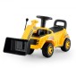 VEVOR Ride On Toddler Car, Ride on Excavator Car για νήπιο 19 έως 36 μηνών, Παιχνίδι εκσκαφέα εκσκαφέας μπουλντόζας με χώρο αποθήκευσης και μουσική κάτω από το κάθισμα, χωρητικότητα 25 κιλών, περιπατητής από τα πόδια μέχρι το πάτωμα για παιδιά, κίτρινο