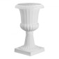 VEVOR Plastic Urn Planters, 25 x 42 cm, 2 Pack Λευκές Κλασικές Γλάστρες Ζαρντινιέρες Μπροστινής Βεράντας, Βάζο Εσωτερικού & Εξωτερικού για Γάμο, Πάρτι, Εκδήλωση, Σπίτι, Σκηνή, Κήπο, Μπαλκόνι, Διακόσμηση βεράντας