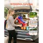 VEVOR Ride On Toddler Push Car, Push Car για νήπια 19 έως 36 μηνών, Kids Ride On Toy με μουσική & χώρο αποθήκευσης κάτω από το κάθισμα, χωρητικότητα φόρτωσης 25 κιλών, πεζόδρομος από πόδι σε πάτωμα για νήπια αγόρια κορίτσια, κόκκινο