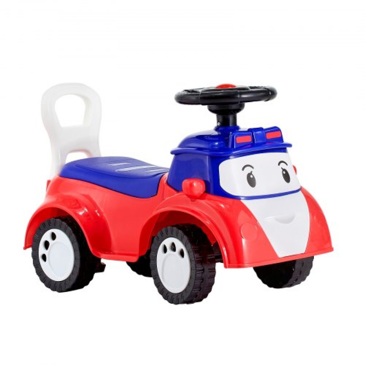 VEVOR Ride On Toddler Push Car, Push Car για νήπια 19 έως 36 μηνών, Kids Ride On Toy με μουσική & χώρο αποθήκευσης κάτω από το κάθισμα, χωρητικότητα φόρτωσης 25 κιλών, πεζόδρομος από πόδι σε πάτωμα για νήπια αγόρια κορίτσια, κόκκινο