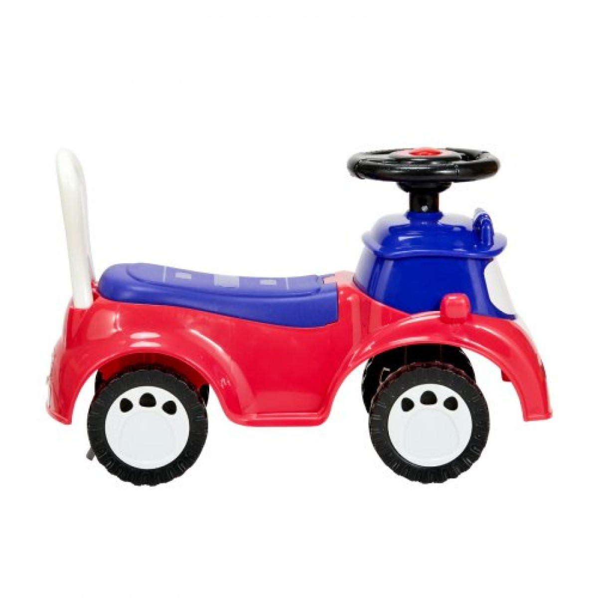 VEVOR Ride On Toddler Push Car, Push Car για νήπια 19 έως 36 μηνών, Kids Ride On Toy με μουσική & χώρο αποθήκευσης κάτω από το κάθισμα, χωρητικότητα φόρτωσης 25 κιλών, πεζόδρομος από πόδι σε πάτωμα για νήπια αγόρια κορίτσια, κόκκινο