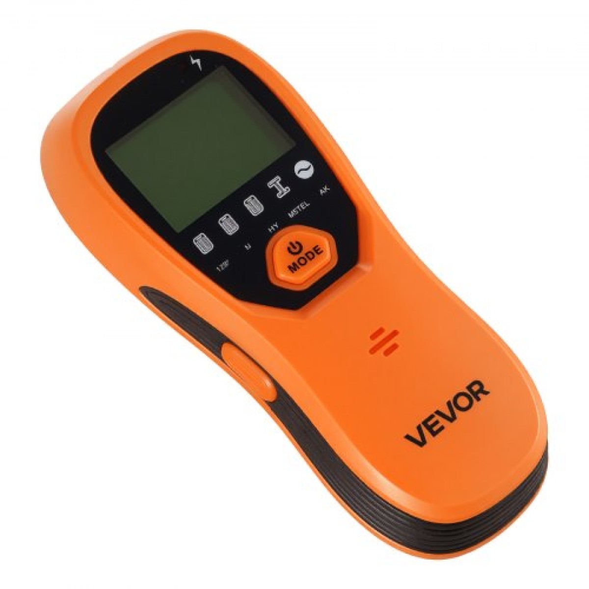 Σαρωτής τοίχου VEVOR Stud Finder, 5 σε 1, Ηλεκτρονικός ανιχνευτής τοίχου με έξυπνο αισθητήρα, οθόνη LCD υψηλής ευκρίνειας και ηχητικός συναγερμός, για το κέντρο και την άκρη του μετάλλου, καλώδιο AC, δοκούς, σωλήνες, πορτοκαλί