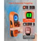 Σαρωτής τοίχου VEVOR Stud Finder, 5 σε 1, Ηλεκτρονικός ανιχνευτής τοίχου με έξυπνο αισθητήρα, οθόνη LCD υψηλής ευκρίνειας και ηχητικός συναγερμός, για το κέντρο και την άκρη του μετάλλου, καλώδιο AC, δοκούς, σωλήνες, πορτοκαλί
