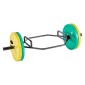 VEVOR Trap Bar Hex Bar, 50mm Hex Barbell, 360 kg Χωρητικότητα Μπάρες ώμου με γωνιώδεις λαβές, Εξοπλισμός προπόνησης άρσης βαρών και δύναμης, γυμναστήριο στο σπίτι για squats, Deadlifts, πρέσες ώμων, μαύρο