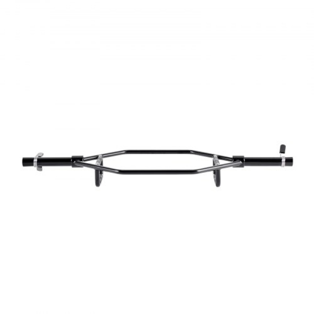 VEVOR Trap Bar Hex Bar, 50mm Hex Barbell, 360 kg Χωρητικότητα Μπάρες ώμου με γωνιώδεις λαβές, Εξοπλισμός προπόνησης άρσης βαρών και δύναμης, γυμναστήριο στο σπίτι για squats, Deadlifts, πρέσες ώμων, μαύρο
