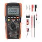 Ψηφιακό πολύμετρο VEVOR, 6000-Count TRMS DC/AC Voltmeter Current Tester, Auto-Ranging Multimeter for Current Voltage Resistance Χωρητικότητα Διόδους Θερμοκρασίας Συνέχεια Μέτρηση χαμηλής αντίστασης