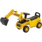 VEVOR Ride On Toddler Car, Push Car για νήπια 19 έως 36 μηνών, Παιχνίδι εκσκαφέα εκσκαφέα με κράνος & μουσική, χωρητικότητα 25 κιλών, περιπατητής από τα πόδια μέχρι το πάτωμα για παιδιά, κίτρινο