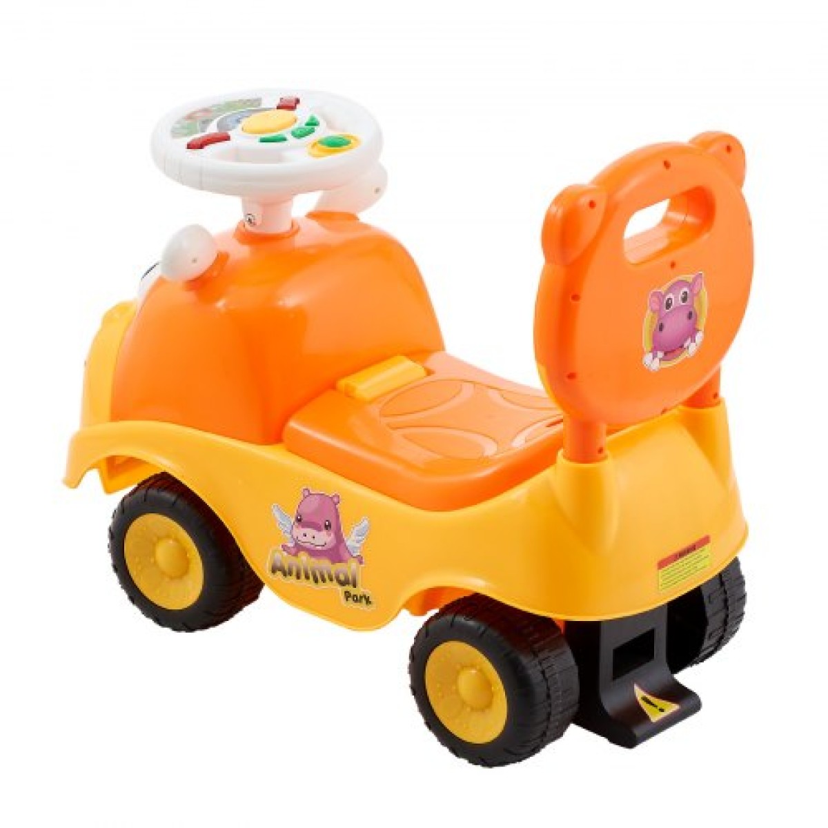 VEVOR Ride On Toddler Push Car, Push Car για νήπια 19 έως 36 μηνών, Kids Ride On Toy with Horn & Music, Χωρητικότητα φόρτωσης 22 kg, Αποθηκευτικός χώρος κάτω από το κάθισμα, Περπάτημα από τα πόδια μέχρι το πάτωμα για νήπια αγόρια κορίτσια