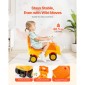 VEVOR Ride On Toddler Push Car, Push Car για νήπια 19 έως 36 μηνών, Kids Ride On Toy with Horn & Music, Χωρητικότητα φόρτωσης 22 kg, Αποθηκευτικός χώρος κάτω από το κάθισμα, Περπάτημα από τα πόδια μέχρι το πάτωμα για νήπια αγόρια κορίτσια