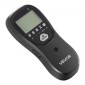VEVOR Stud Finder Wall Scanner, 5 σε 1, Ηλεκτρονικός ανιχνευτής τοίχου με έξυπνο αισθητήρα, οθόνη LCD υψηλής ευκρίνειας και ηχητικός συναγερμός, για το κέντρο και την άκρη του μετάλλου, καλώδιο AC, δοκοί, σωλήνες, μαύρο