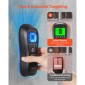 VEVOR Stud Finder Wall Scanner, 5 σε 1, Ηλεκτρονικός ανιχνευτής τοίχου με έξυπνο αισθητήρα, οθόνη LCD υψηλής ευκρίνειας και ηχητικός συναγερμός, για το κέντρο και την άκρη του μετάλλου, καλώδιο AC, δοκοί, σωλήνες, μαύρο