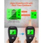 VEVOR Stud Finder Wall Scanner, 5 σε 1, Ηλεκτρονικός ανιχνευτής τοίχου με έξυπνο αισθητήρα, οθόνη LCD υψηλής ευκρίνειας και ηχητικός συναγερμός, για το κέντρο και την άκρη του μετάλλου, καλώδιο AC, δοκοί, σωλήνες, μαύρο