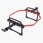 VEVOR Trap Bar Hex Bar, 50mm Hex Barbell, 240 kg Χωρητικότητα, Εξοπλισμός προπόνησης άρσης βαρών και δύναμης, γυμναστήριο στο σπίτι για squats, Deadlifts, πρέσες ώμων, κόκκινο