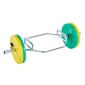 VEVOR Trap Bar Hex Bar, 50mm Hex Barbell, Χωρητικότητα 360 kg Μπάρες ώμου με γωνιώδεις λαβές, εξοπλισμός προπόνησης άρσης βαρών και δύναμης, γυμναστήριο στο σπίτι για squats, Deadlifts, πρέσες ώμων, ασήμι