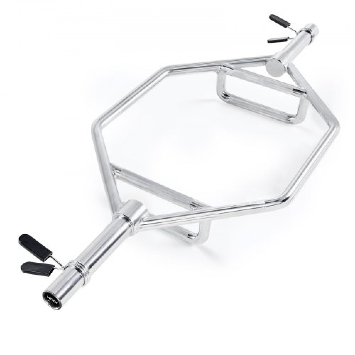 VEVOR Trap Bar Hex Bar, 50mm Hex Barbell, Χωρητικότητα 360 kg Μπάρες ώμου με γωνιώδεις λαβές, εξοπλισμός προπόνησης άρσης βαρών και δύναμης, γυμναστήριο στο σπίτι για squats, Deadlifts, πρέσες ώμων, ασήμι